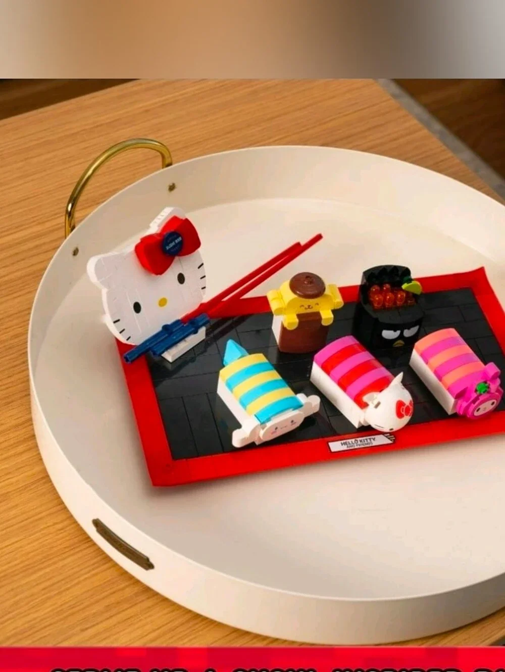 Brickcraft Sanrio Hello Kitty & Friends SushiPlatter Building Set